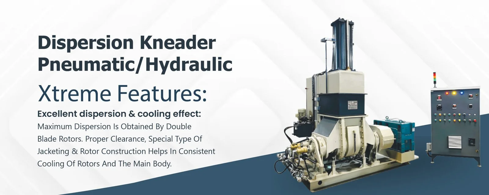 Dispersion Kneader Pneumatic Hydraulic banner